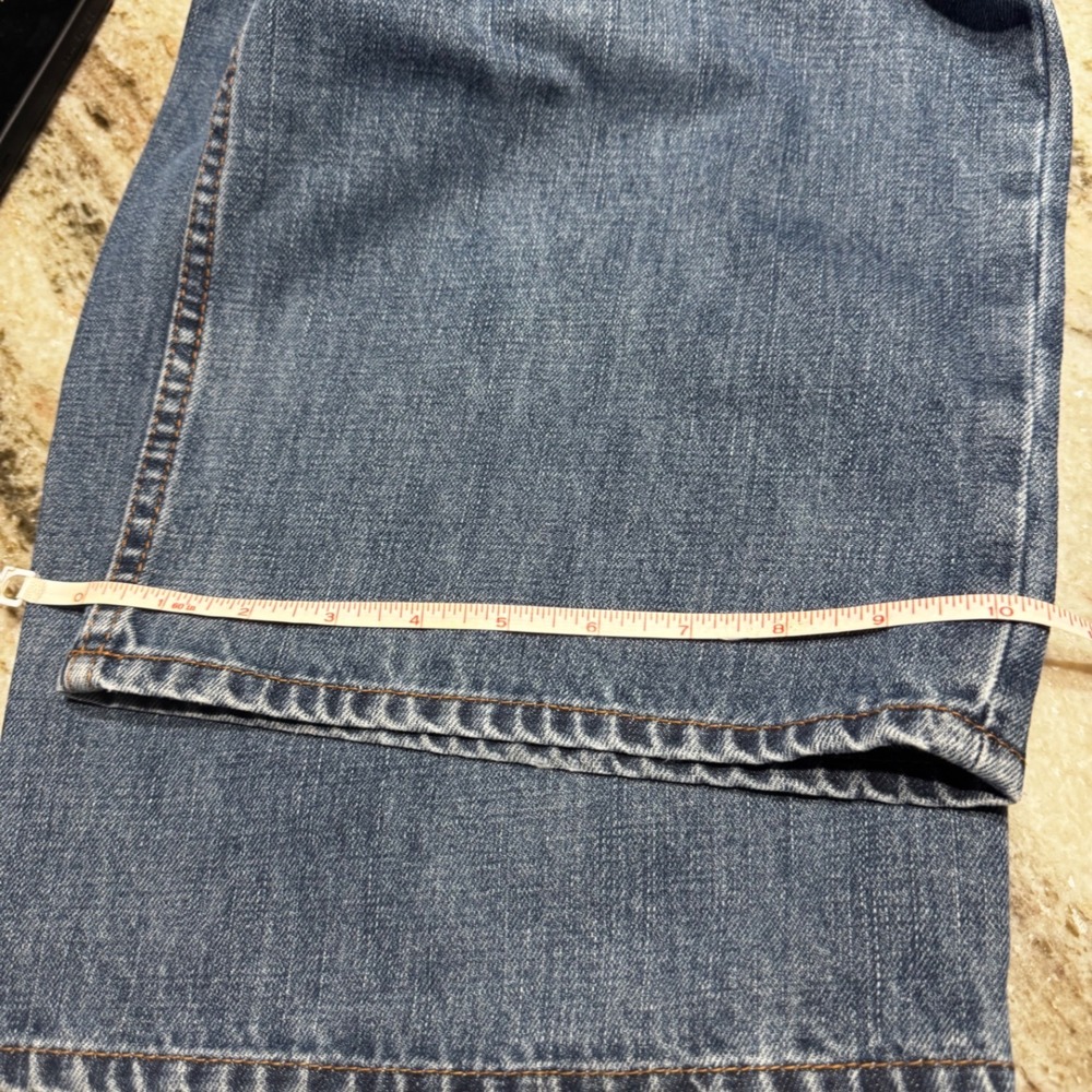 The Foundry Supply Co Jeans Mens 44x30 Blue Medium Wash Straight Leg 100% Cotton - Picture 8 of 9